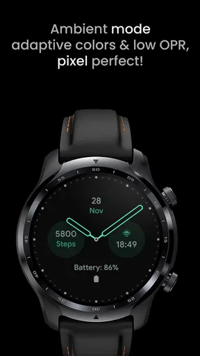 Analog PRO: Watch face screenshot