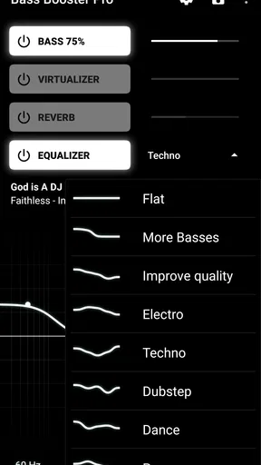 Bass Booster Pro screenshot