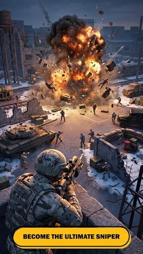 Sniper Area:  لعبة الجيش، screenshot