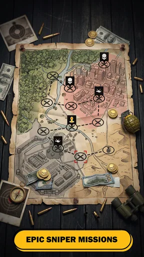 Sniper Area:  لعبة الجيش، screenshot