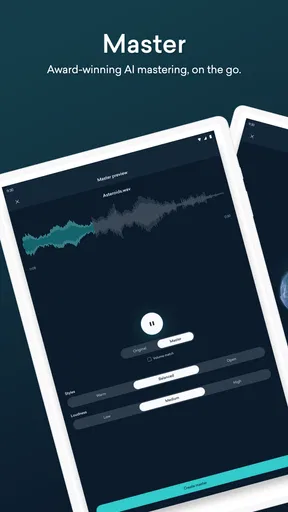 LANDR - Master & Release Music screenshot