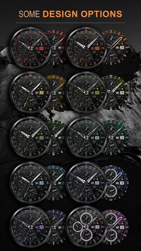 WFP 308 Business watch face screenshot
