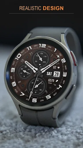 WFP 308 Business watch face screenshot