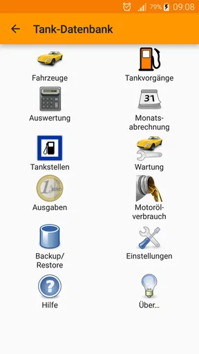 Tank-Datenbank screenshot
