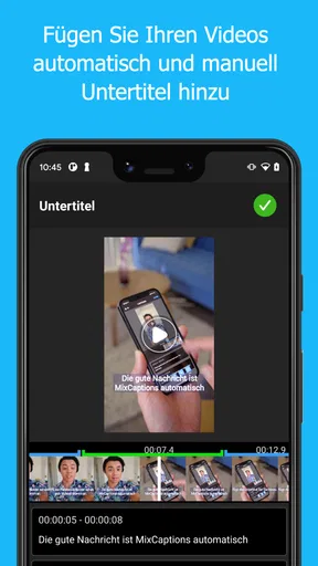 MixCaptions:Text hinzufügen screenshot