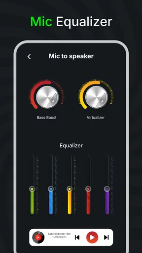 ميكروفون إلى مكبر صوت بلوتوث screenshot