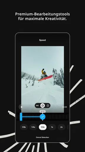 GoPro Quik: Video-Editor screenshot