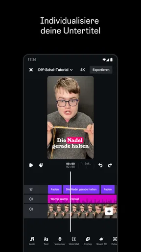 Edits: Videobearbeitung screenshot