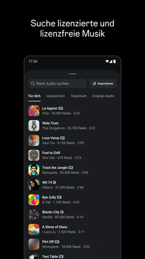 Edits: Videobearbeitung screenshot