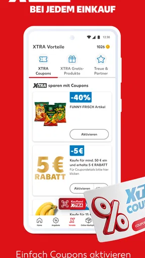 Kaufland: deine XTRA Vorteile screenshot