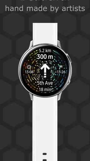 Navigation for watch screenshot