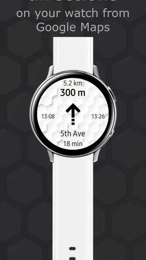 Navigation for watch screenshot