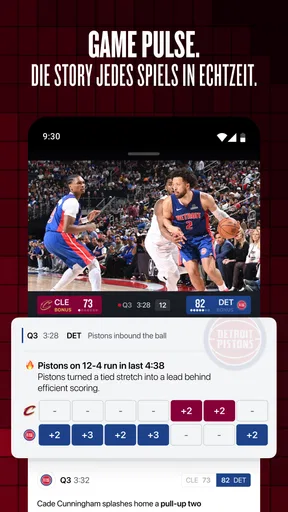 NBA: Live-Spiele & Spielstände screenshot