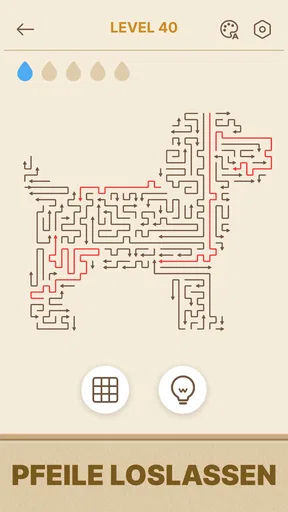 Amaze GO! - Pfeil Rätsel screenshot