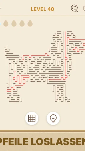 Amaze GO! - Pfeil Rätsel screenshot