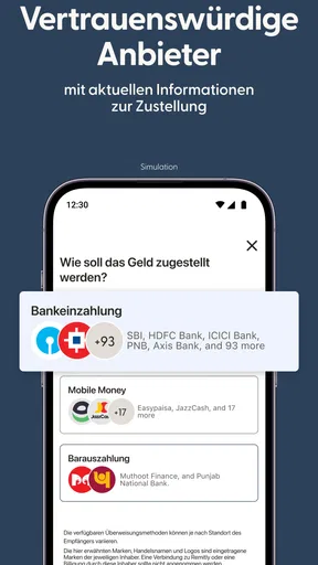Remitly: Geld senden screenshot