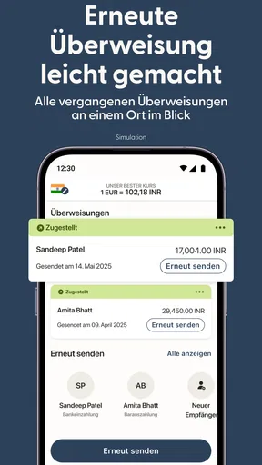 Remitly: Geld senden screenshot