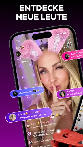 Tango – Livestream, Videochat screenshot