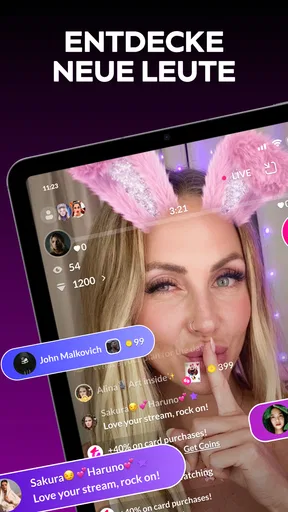 Tango – Livestream, Videochat screenshot