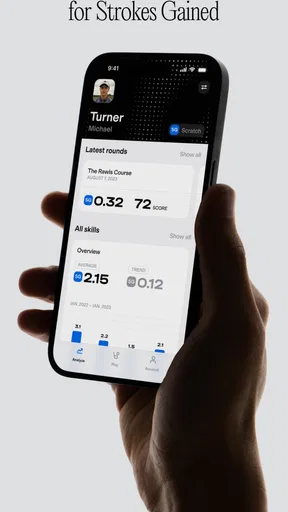 Golfmetrics screenshot