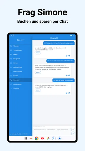 SayMoney - Haushaltsbuch screenshot