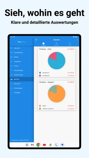 SayMoney - Haushaltsbuch screenshot