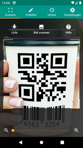 QR- & Barcode-Scanner screenshot