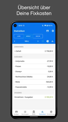 Dispensatio - Haushaltsbuch screenshot