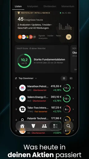 VinciFi AI - Aktien & Börse screenshot
