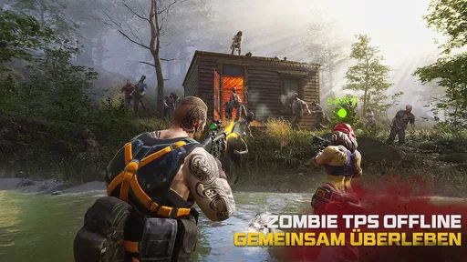 Zombie 3D Waffen Baller Spiele screenshot