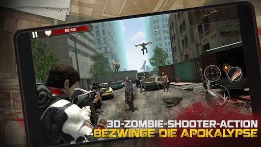 Zombie 3D Waffen Baller Spiele screenshot