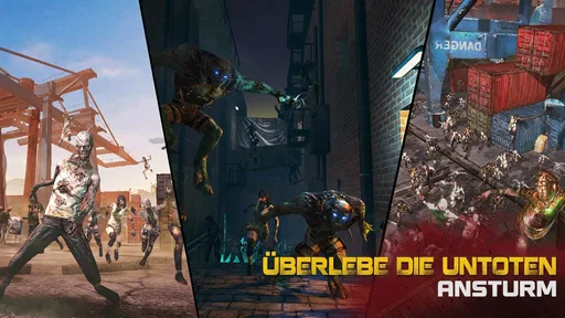 Zombie 3D Waffen Baller Spiele screenshot