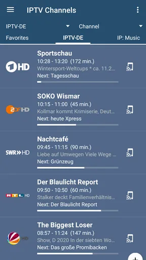 dream Player IPTV screenshot