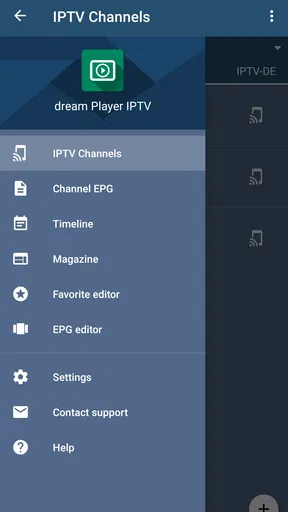 dream Player IPTV screenshot