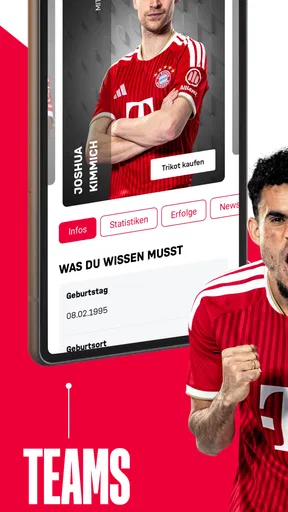 FC Bayern München screenshot