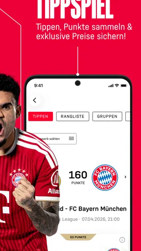 FC Bayern München screenshot
