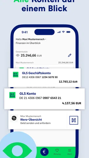 GLS Banking screenshot