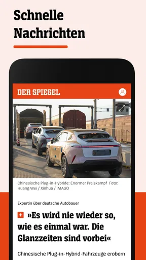 DER SPIEGEL - Nachrichten screenshot