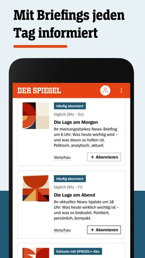 DER SPIEGEL - Nachrichten screenshot