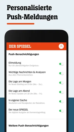 DER SPIEGEL - Nachrichten screenshot