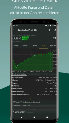 Trader Radar - Insider Trade N screenshot
