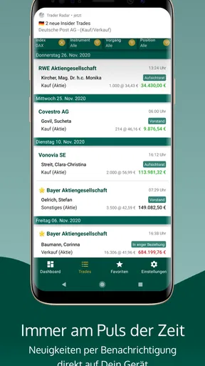 Trader Radar - Insider Trade N screenshot