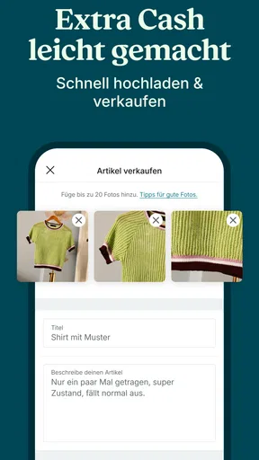 Vinted: Secondhand-Marktplatz screenshot