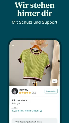Vinted: Secondhand-Marktplatz screenshot