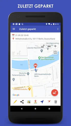 ParKing Premium - Finde mein A screenshot