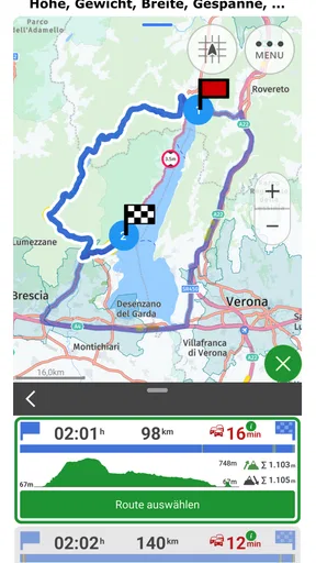 POIbase Navi screenshot