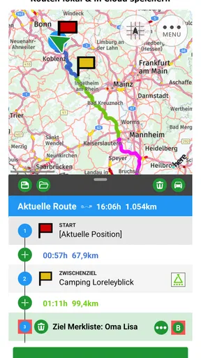 POIbase Navi screenshot
