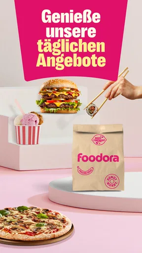 foodora: Essen & Lebensmittel screenshot