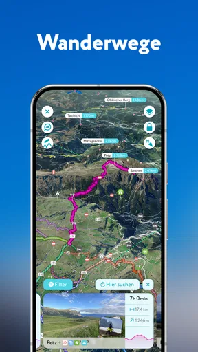 PeakVisor - 3D-Karten & Berge screenshot