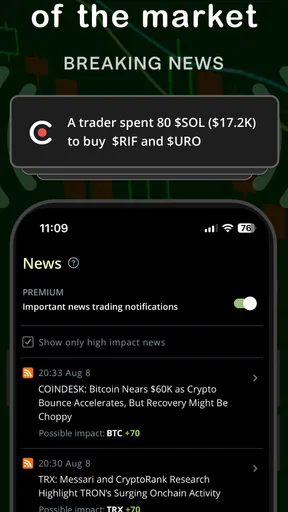 Coin Push: Crypto Alerts screenshot